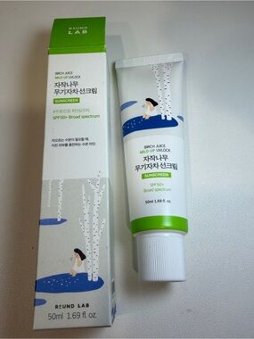 Round Lab Birch Juice Mild-Up UV Lock Sunscreen spf 50 50ml